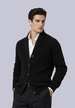 Load image into Gallery viewer, JADE MERINO SHAWL CARDIGAN
