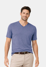 Load image into Gallery viewer, AQUA SUPREME MERINO SUMMER V TEE
