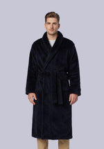 Load image into Gallery viewer, NAVY WINTER ROBE
