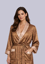 Load image into Gallery viewer, AURA LUXURE SILK ROBE SET
