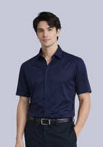Load image into Gallery viewer, OXFORD HALF BAMBOO SILK SHIRT
