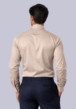 Load image into Gallery viewer, KHAKI BAMBOO SILK SHIRT
