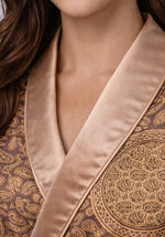 Load image into Gallery viewer, AURA LUXURE SILK ROBE SET
