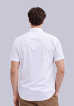 Load image into Gallery viewer, PEARL HALF BAMBOO SILK SHIRT
