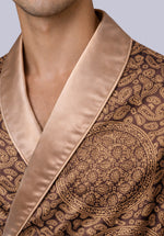 Load image into Gallery viewer, AURA LUXURE SILK ROBE SET
