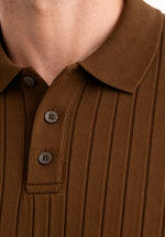 Load image into Gallery viewer, CEDAR RIBBED POLO

