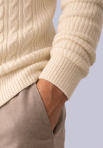 Load image into Gallery viewer, TUSCAN MERINO POLO SWEATER
