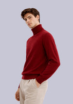 Load image into Gallery viewer, CARMINE MERINO HIGH NECK
