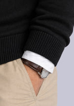 Load image into Gallery viewer, EBONY MERINO CREW SWEATER

