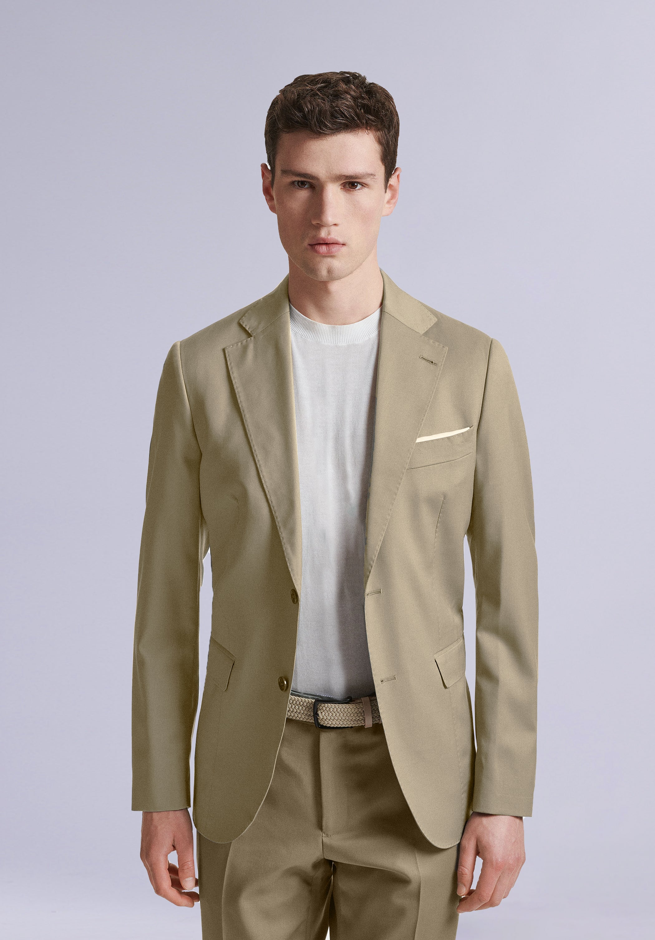 KHAKI BROWN T