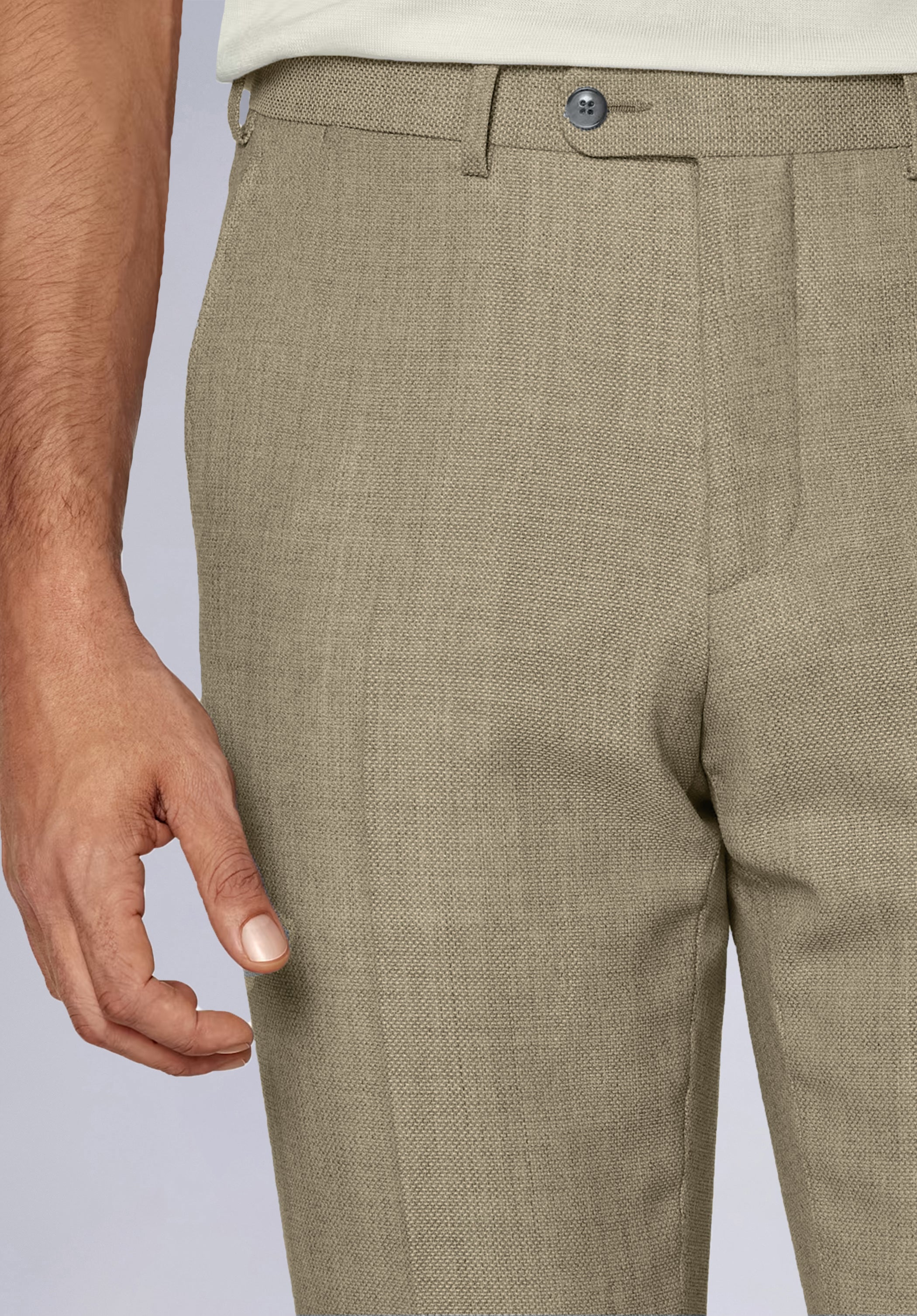 KHAKI BROWN T