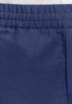 Load image into Gallery viewer, Indigo Cotton Linen Shorts
