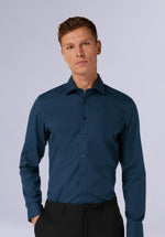 Load image into Gallery viewer, MARINE  BAMBOO SILK SHIRT
