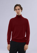 Load image into Gallery viewer, CARMINE MERINO HIGH NECK
