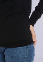 Load image into Gallery viewer, EBONY MERINO V NECK
