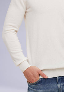 ECRU MERINO V NECK