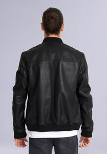 GRAPHITE LEATHER JACKET