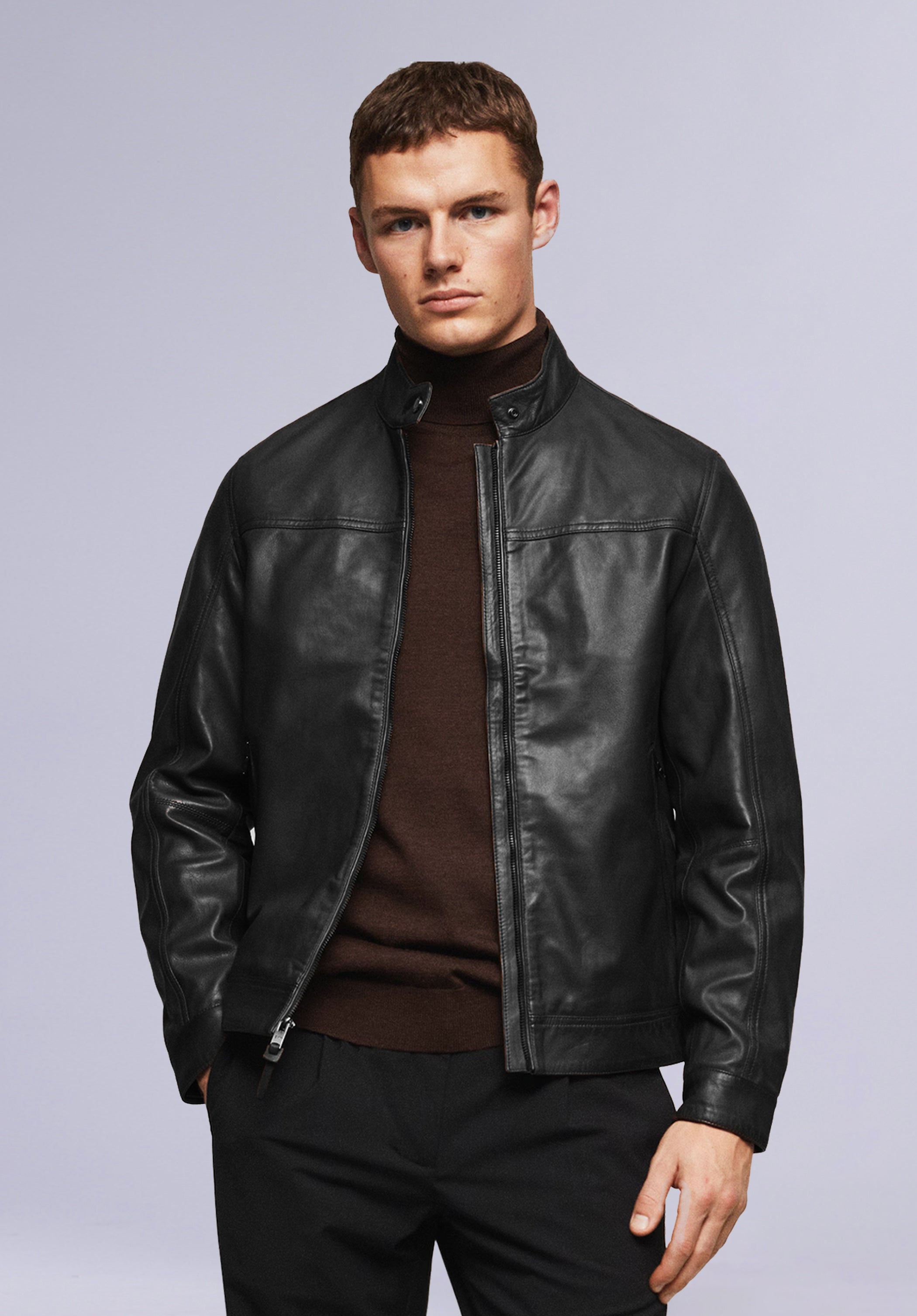 RUSTIC SETH LEATHER JACKET