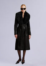 Load image into Gallery viewer, DAKOTA FUR LEATHER JACKET
