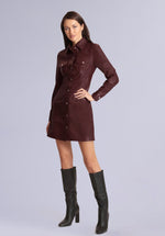 Load image into Gallery viewer, MAVEN LEATHER DRESS
