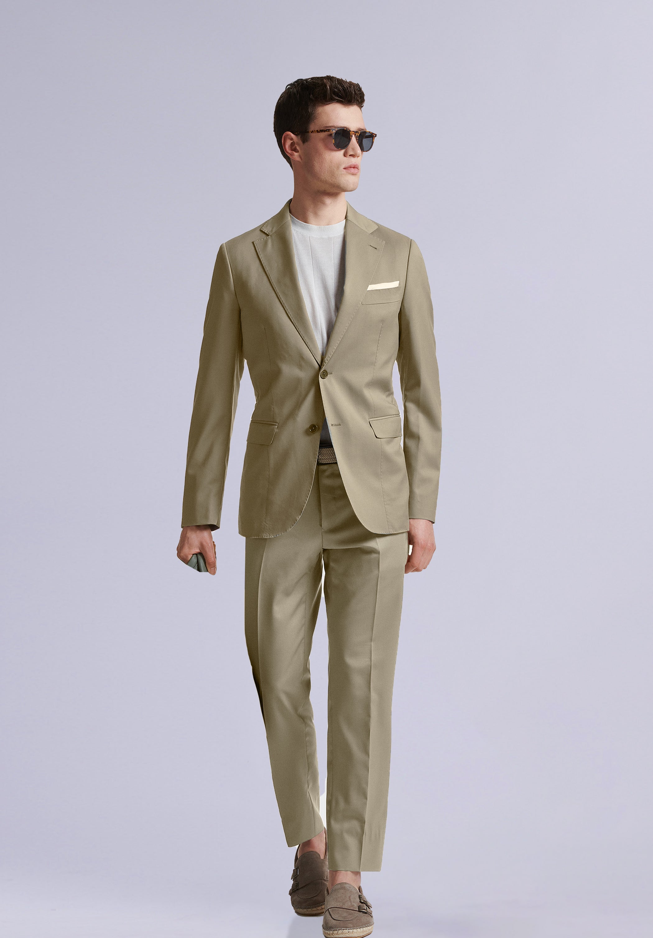 KHAKI BROWN T