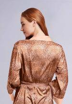 Load image into Gallery viewer, AURA LUXURE SILK ROBE SET
