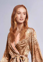 Load image into Gallery viewer, AURA LUXURE SILK ROBE SET

