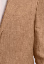 Load image into Gallery viewer, TAN LINEN BLAZER
