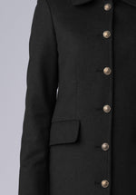 Load image into Gallery viewer, cashmere straight dress-coat
