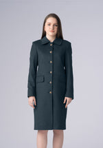 Load image into Gallery viewer, cashmere straight dress-coat
