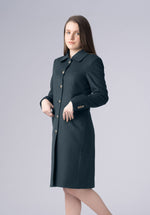 Load image into Gallery viewer, cashmere straight dress-coat
