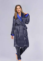 Load image into Gallery viewer, JADE LUXURE SILK ROBE SET

