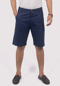ULTRAMARINE COTTON SHORTS