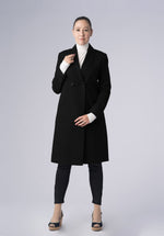 Load image into Gallery viewer, woolen double breasted-coat
