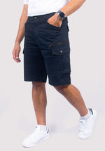 Load image into Gallery viewer, OXFORD TWILL CARGO SHORTS
